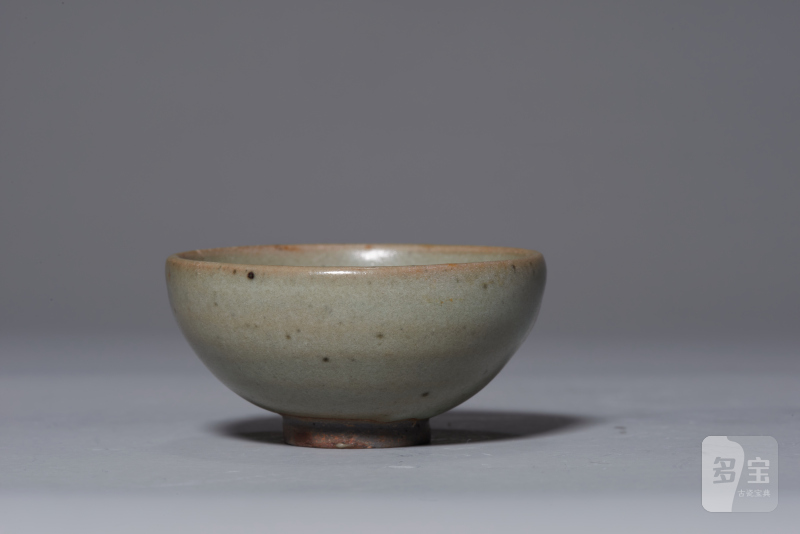 明代 钧窑青釉小杯 - 图4